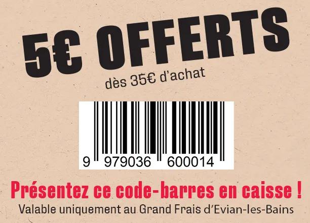 Bon plan à Évian-les-Bains !