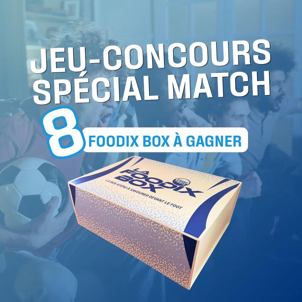 Jeu-concours : 8 Foodix Box à gagner pour régaler vos soirées football