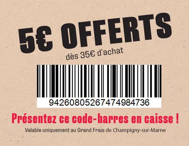 Bon plan SMS à Champigny-sur-Marne