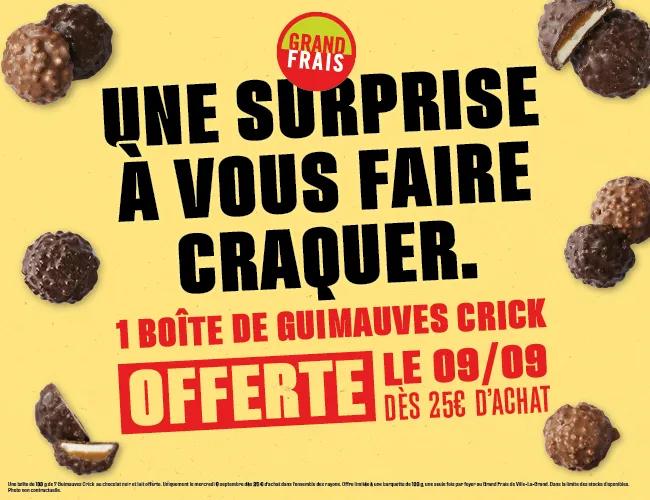 Une surprise à vous faire craquer à Ville-la-Grand !