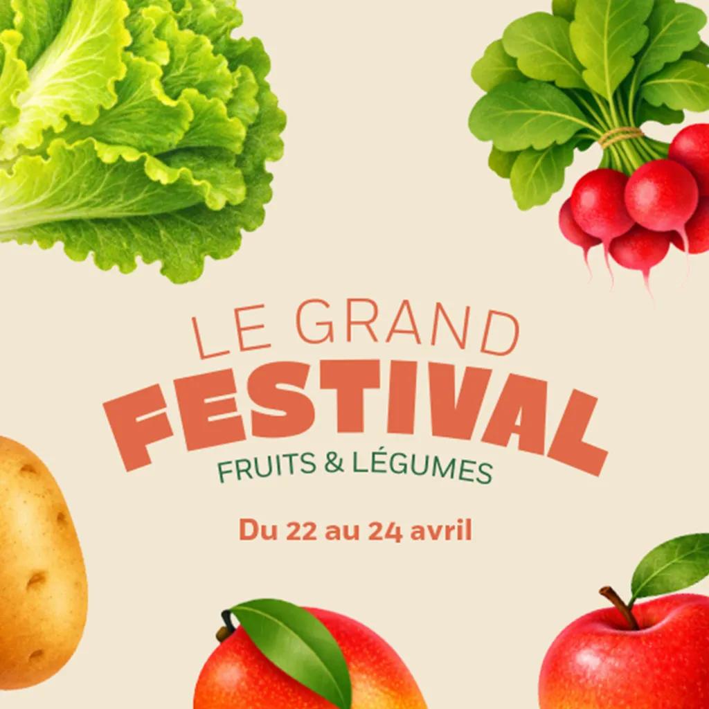 Le Grand Festival des Fruits et Légumes est lancé !