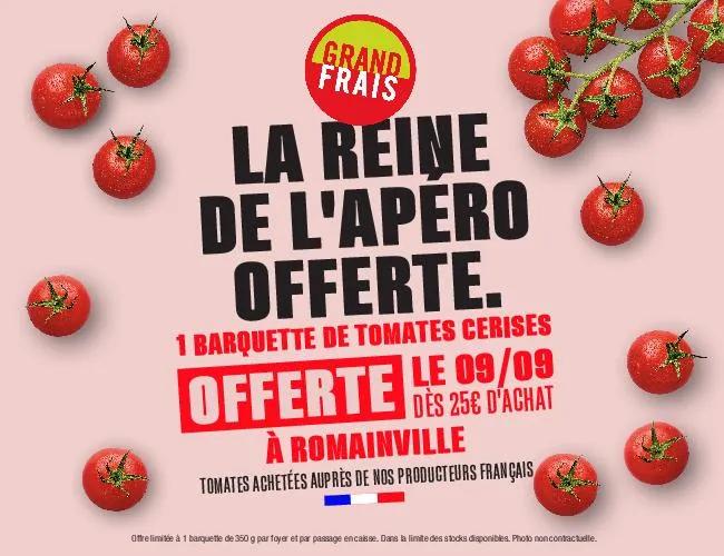 La reine de l'apéro offerte à Romainville !