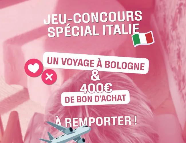 Jeu-concours : votre prochain match vous emmène en Italie ! 🇮🇹