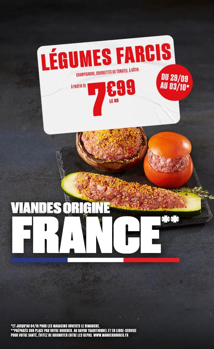 Slider S40 - Légumes farcis