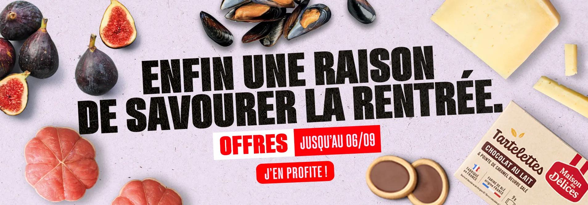 OP RENTREE - S35/S36 - Sliders