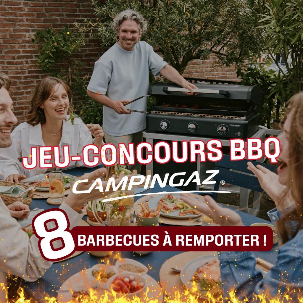 Jeu-concours BBQ : 8 barbecues à gagner sur nos réseaux 🔥