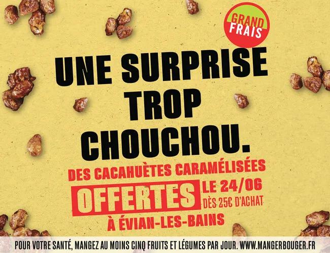Une surprise chouchou à Evian-les-Bains !