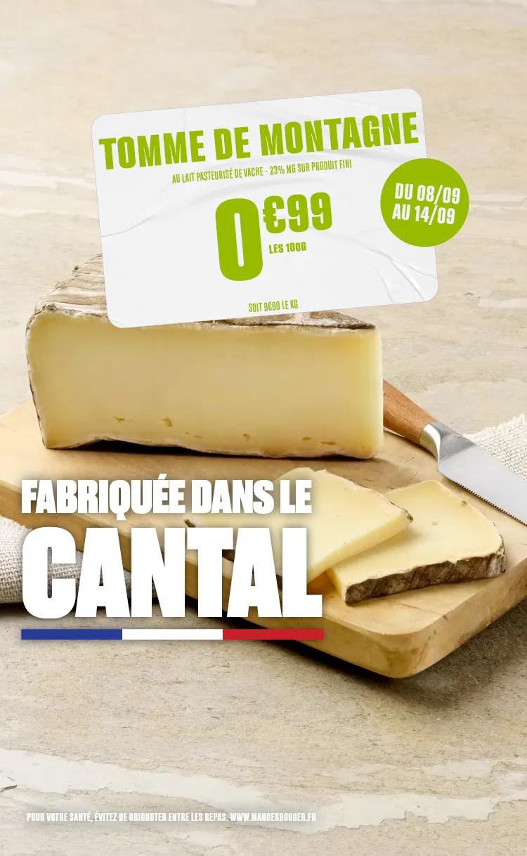 Slider S37 - Crèmerie Tomme de montagne