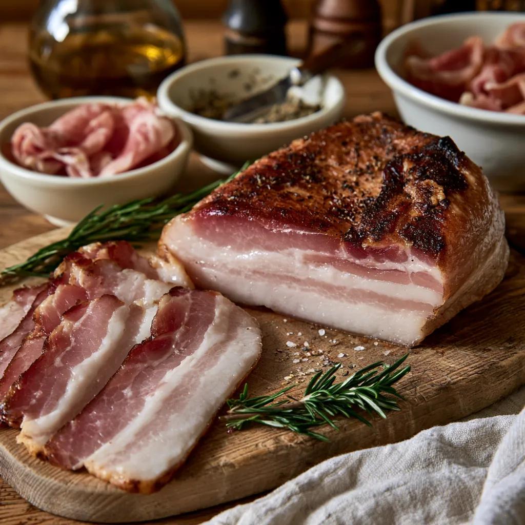 La vraie carbonara à l’italienne… avec du Guanciale !