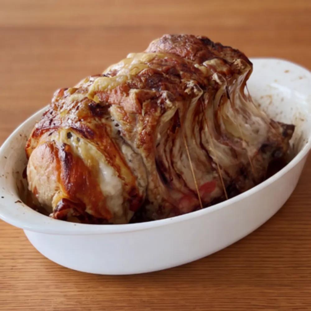 Le carré de porc spirale, une invention de l’un de nos apprentis bouchers !