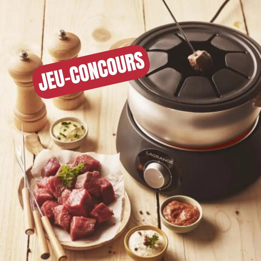 🎁 Jeu concours : 6 appareils à fondue Lagrange à gagner !