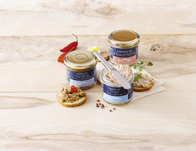 Trois rillettes de la mer pour des apéritifs tout en fraîcheur