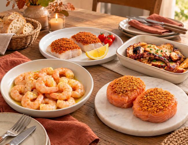 Le rayon Poissonnerie dévoile ses nouveautés de saison