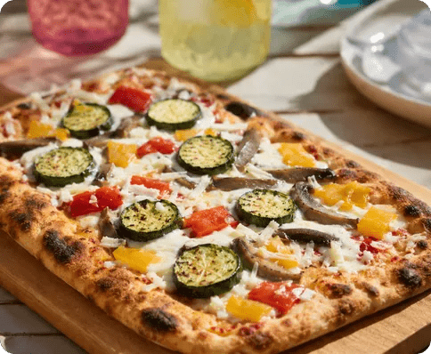La Pinsa Verdure : un souffle de Dolce Vita dans votre assiette