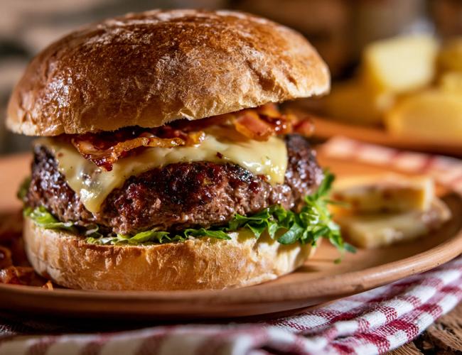 Votre boucher vous offre des pains burgers !
