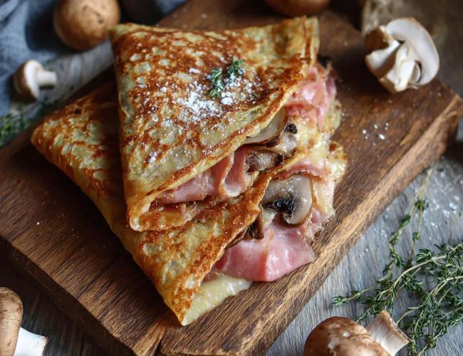 Des crêpes salées pour mieux se régaler !