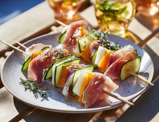 Brochettes apéritives au Comté 12 mois