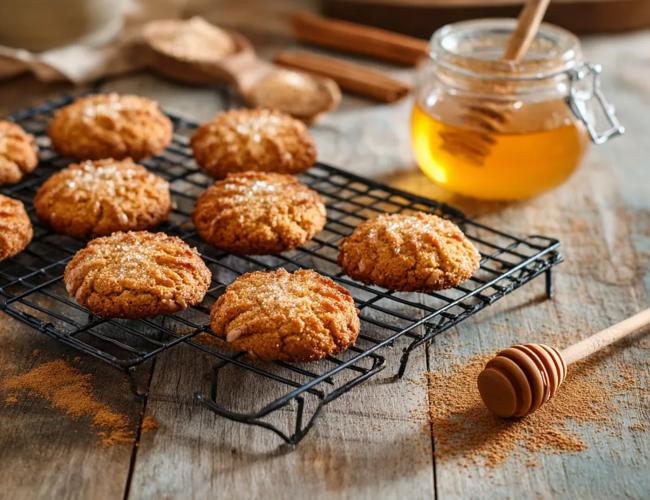 Biscuits miel et cannelle