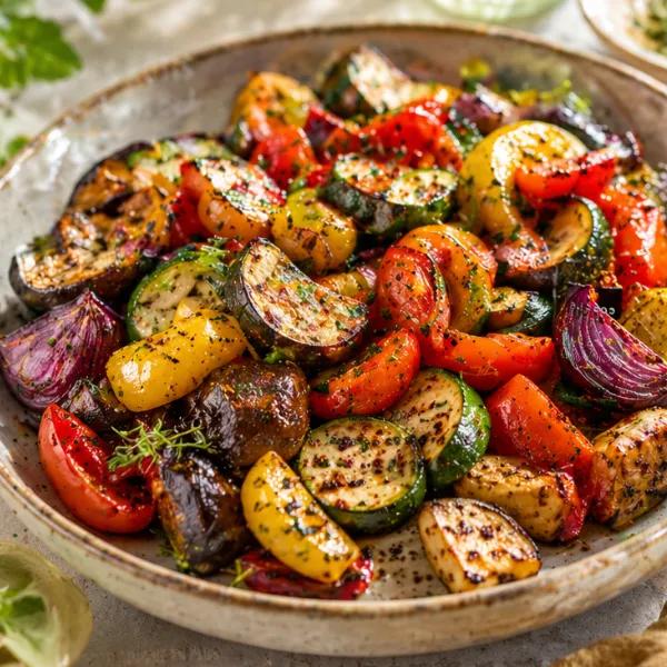 Légumes rôtis au chimichurri Bédros