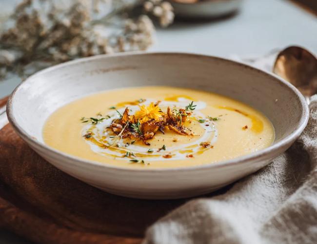 Velouté blanc de panais