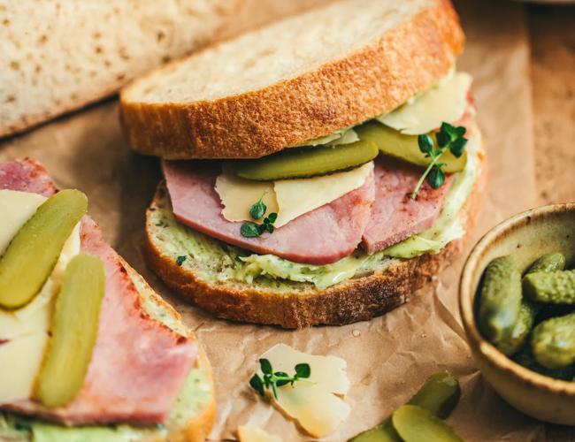 Jambon-beurre revisité