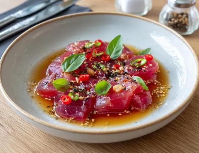 Ceviche de thon albacore