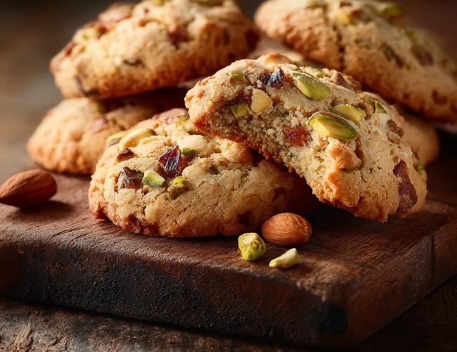 Biscuits aux fruits secs