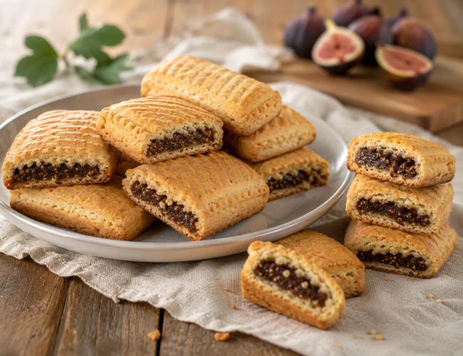 Biscuits fourrés à la figue
