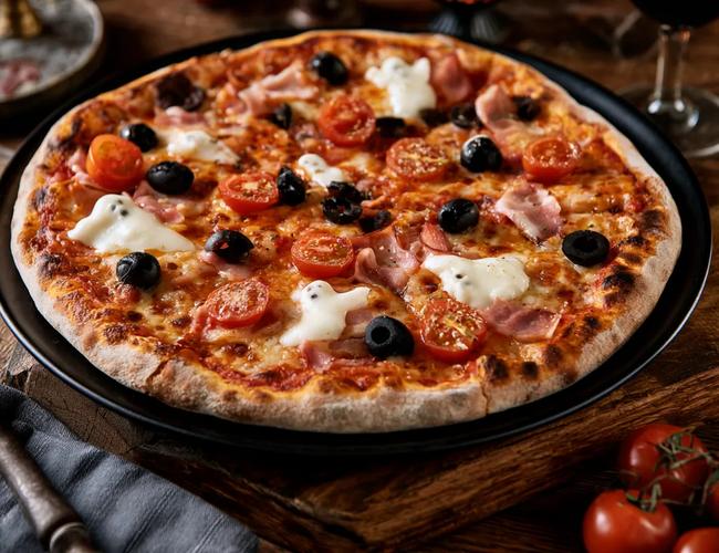 Pizza effrayante d’Halloween🍕