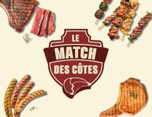 Jeu 100% gagnant le match des côtes : des bons d’achat à remporter !