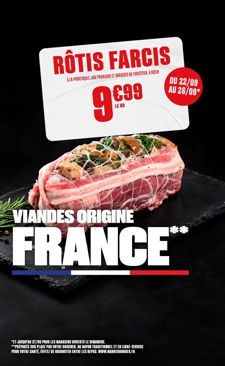 Slider S39 - Boucherie rôtis farcis
