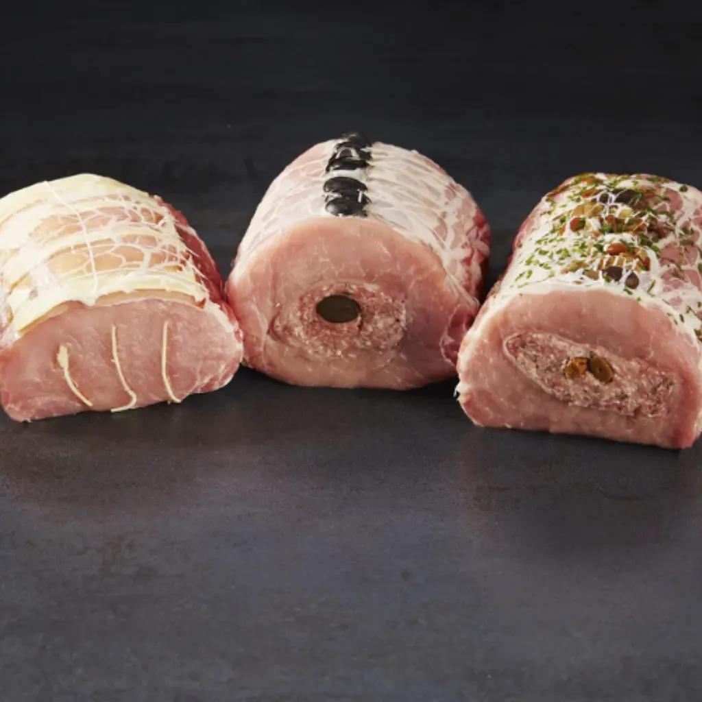 Découvrez les rôtis de porc farcis de votre artisan boucher !