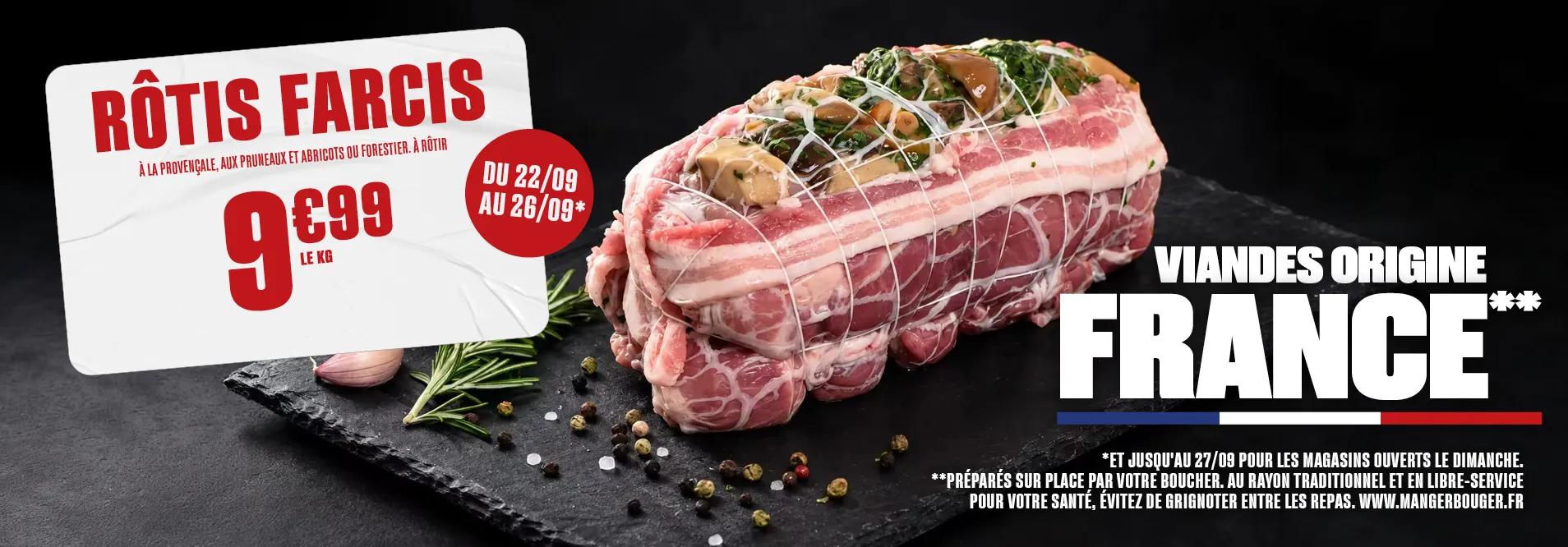 Slider S39 - Boucherie rôtis farcis