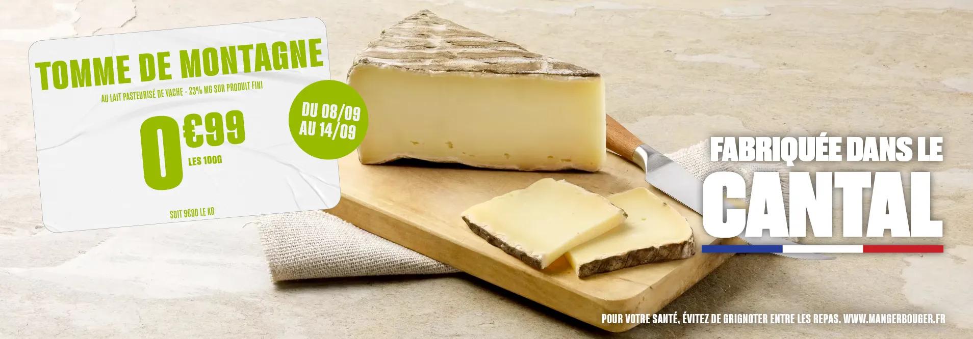 Slider S37 - Crèmerie Tomme de montagne