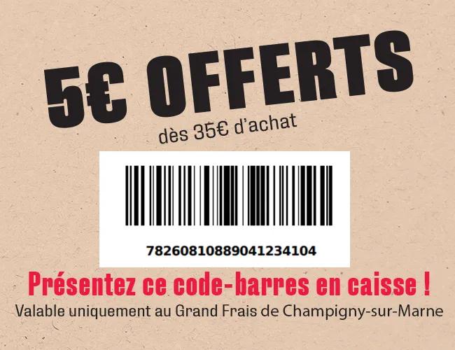 Bon plan à Champigny-sur-Marne !